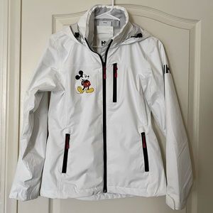 Disney Mickey Mouse Helly Hansen Crew Hooded Sailing Jacket